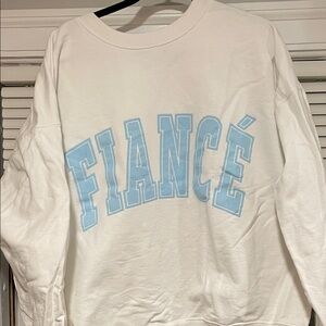 The Bar White Sweatshirt